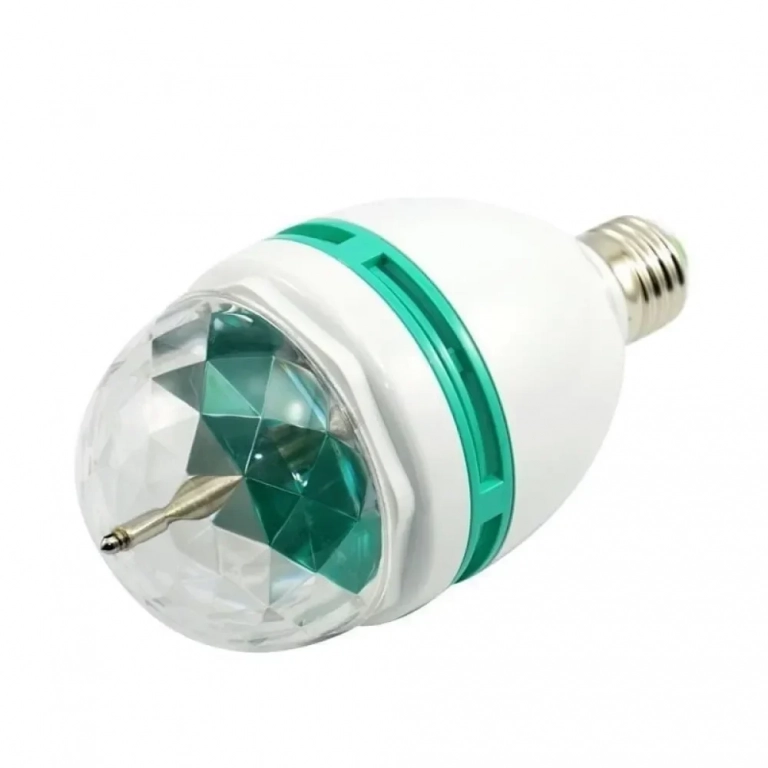 Περιστρεφόμενη Disco Λάμπα για Πάρτι – Full Color Rotating Lamp