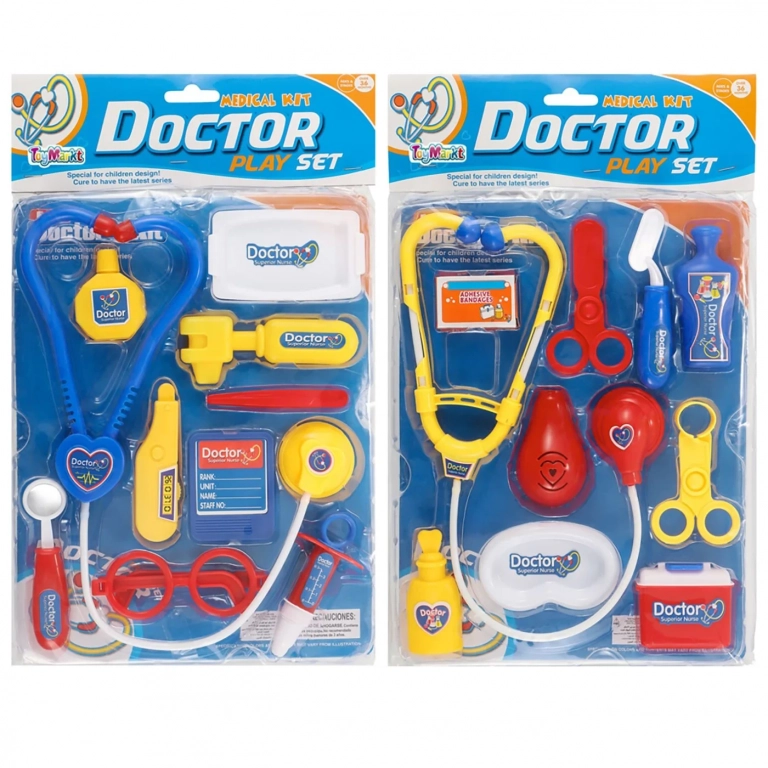 Σετ Γιατρού Μικρή Καρτέλα 23x37cm ToyMarkt 913073