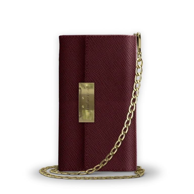 IDEAL OF SWEDEN Θήκη Wallet Kensington Crossbody Clutch iPhone 11 Pro Max/XS MAX Burgundy IDKCC-I1965-157
