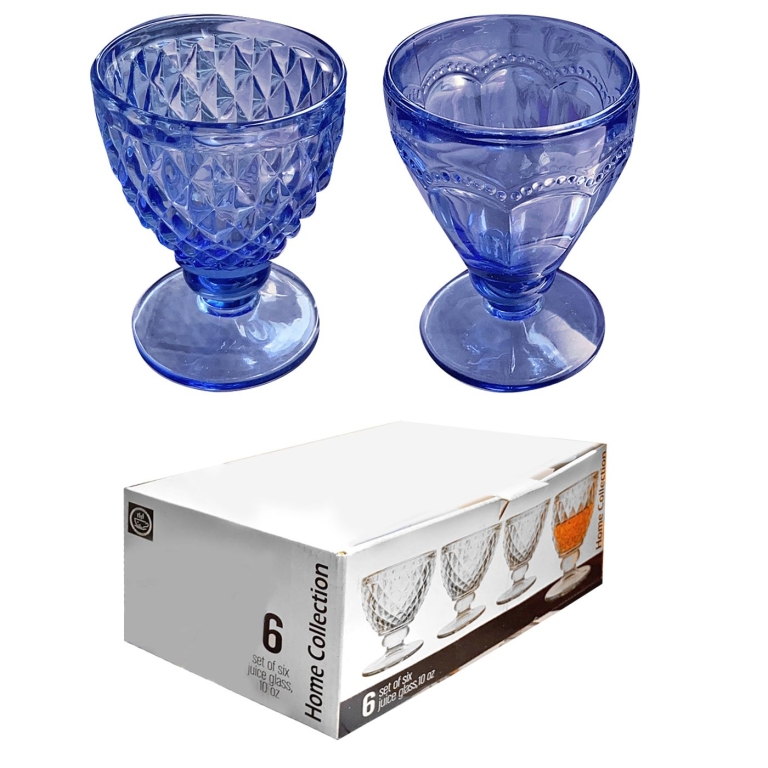 Μπωλ Κολωνάτα Χρωματιστά 6τεμ 13x9cm   220ml Homie 1001952