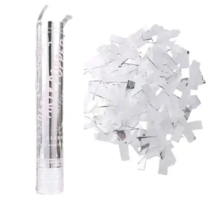 Κομφετί ασημί Party Popper 25g SDS-27098