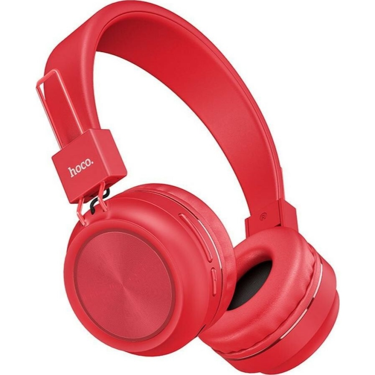Hoco W25 Promise On-Ear Bluetooth Ακουστικά – Κόκκινο